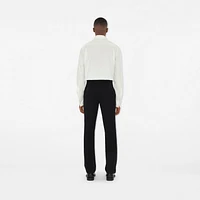 Wool Tuxedo Trousers in Black - Men | Burberry® Official