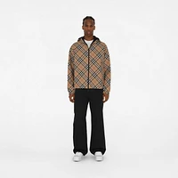 Reversible Check Jacket in Sand - Men | Burberry® Official