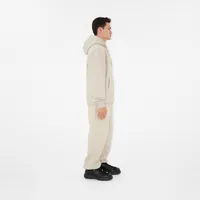 Cotton Jogging Pants in Soap - Men | Burberry® Official