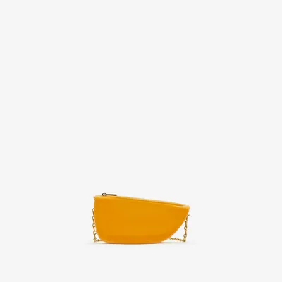 Micro Shield Sling Bag in Mimosa - Women | Burberry® Official