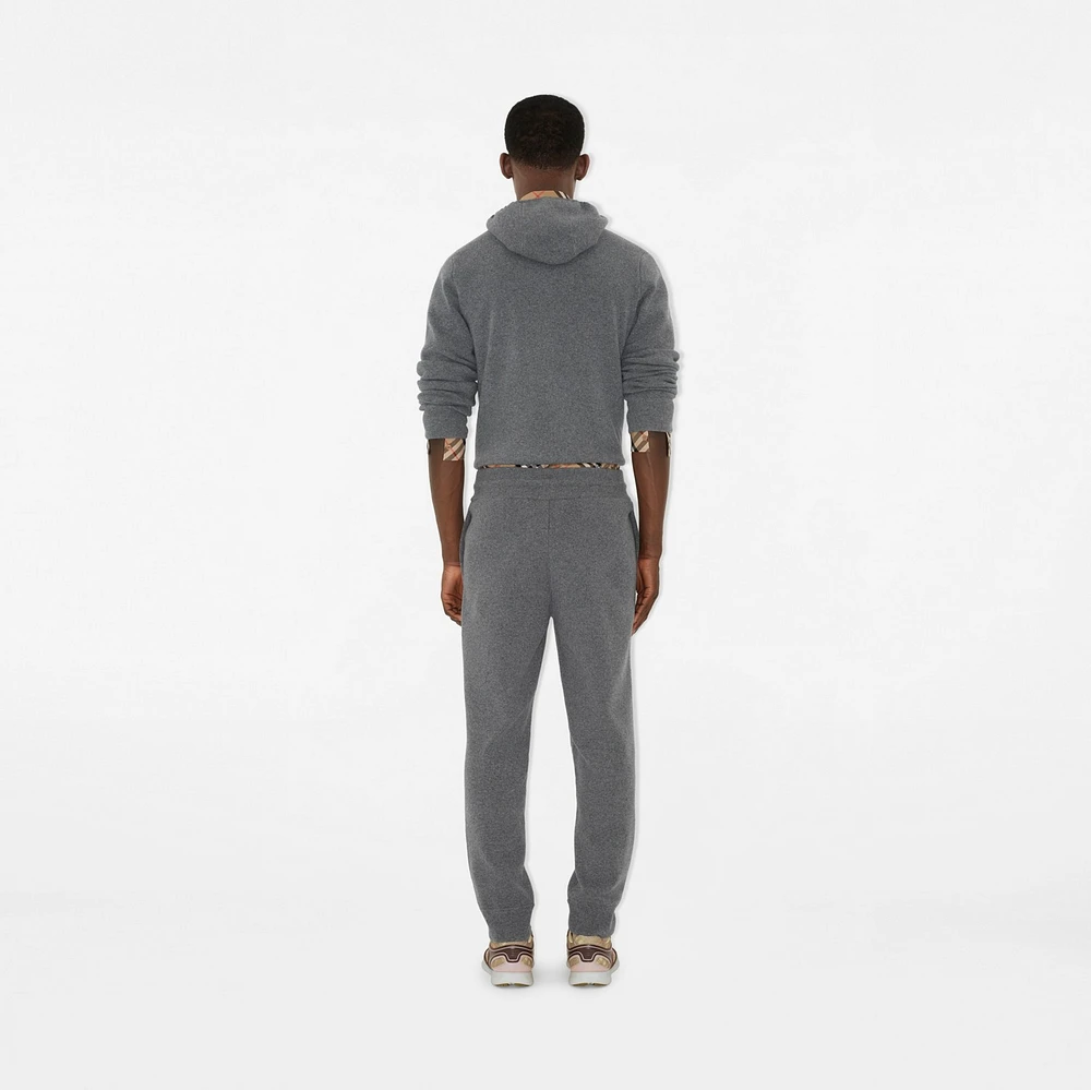 Cashmere Blend Jogging Pants in Grey - Men | Burberry® Official