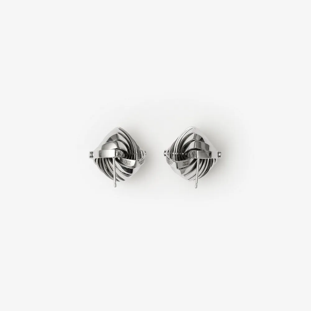 Armour Earrings in Silver - Women | Burberry® Official