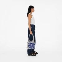 EKD Crochet Bag in White | Burberry® Official