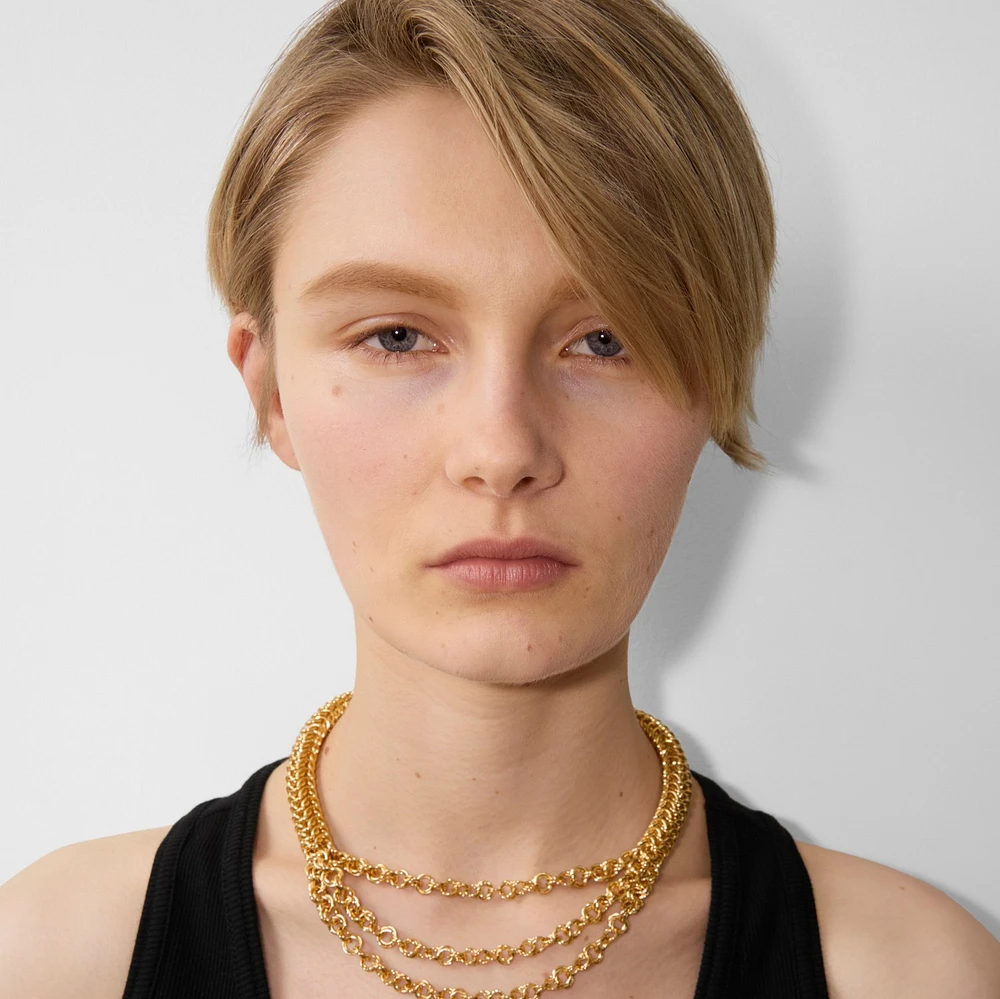 Link Necklace in Gold - Women | Burberry® Official