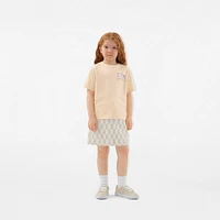 Laces EKD Cotton T-shirt in Calico | Burberry® Official
