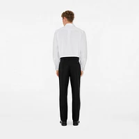 Cotton Trousers in Black - Men | Burberry® Official