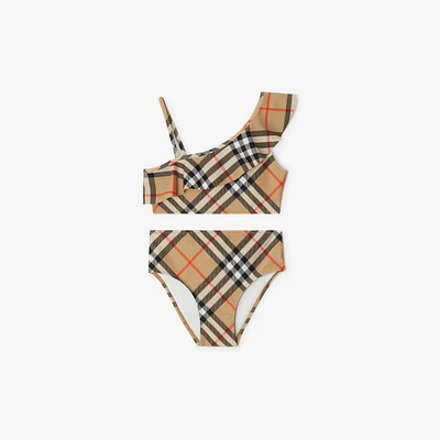 Check Bikini in Sand | Burberry® Official