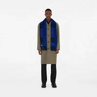 Reversible EKD Check Cashmere Scarf in Knight | Burberry® Official