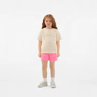 Logo Cotton T-shirt in Calico | Burberry® Official