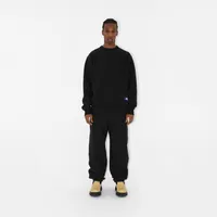 Cotton Jogging pants in Black - Men | Burberry® Official