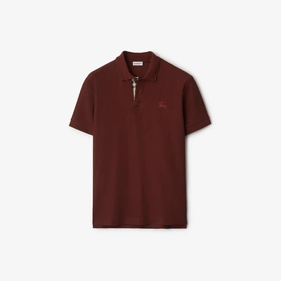Cotton Polo Shirt in Box - Men | Burberry® Official