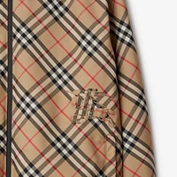 Reversible Check Jacket in Sand - Men | Burberry® Official