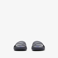 Embossed Check Dive Slides in Magnet - Men, Technical | Burberry® Official