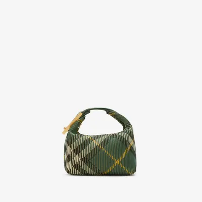 Mini Peg Duffle Bag in Ivy - Women | Burberry® Official