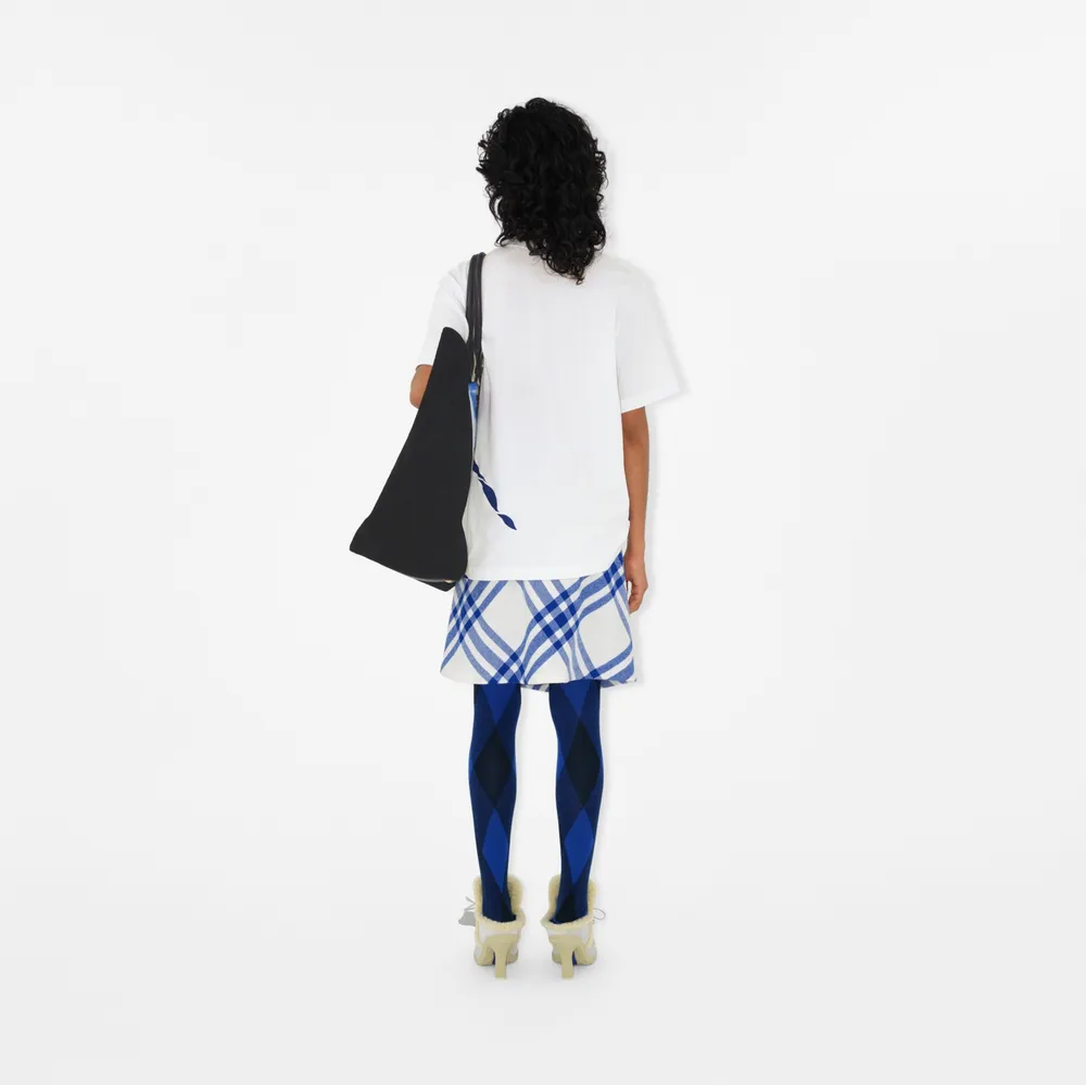 EKD Cotton T-shirt in White - Women | Burberry® Official