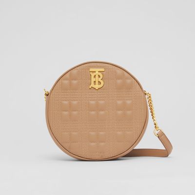 Quilted Leather Louise Bag in Camel - Women | Burberry® Official