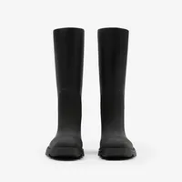 Rubber Marsh High Boots in Black - Men | Burberry® Official