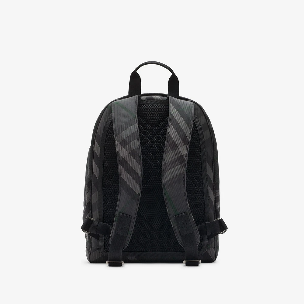 Grid Backpack in Charcoal - Men, Nylon | Burberry® Official
