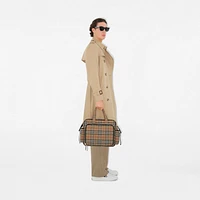 Check Baby Changing Bag in Archive beige - Children | Burberry® Official