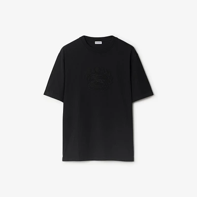 EKD Cotton T-shirt in Black - Men | Burberry® Official