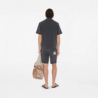 EKD Cotton Shirt in Magnet - Men | Burberry® Official