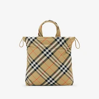 Check Tote in Sand - Children | Burberry® Official