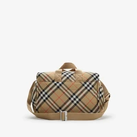 Check Baby Changing Bag in Sand - Children | Burberry® Official