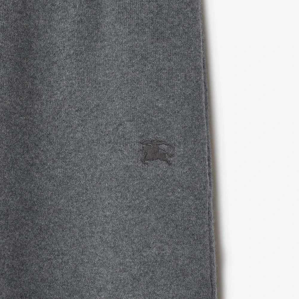 Cashmere Blend Jogging Pants in Grey - Men | Burberry® Official