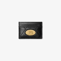 Strand Card Case in Black - Women, Leather | Burberry® Official