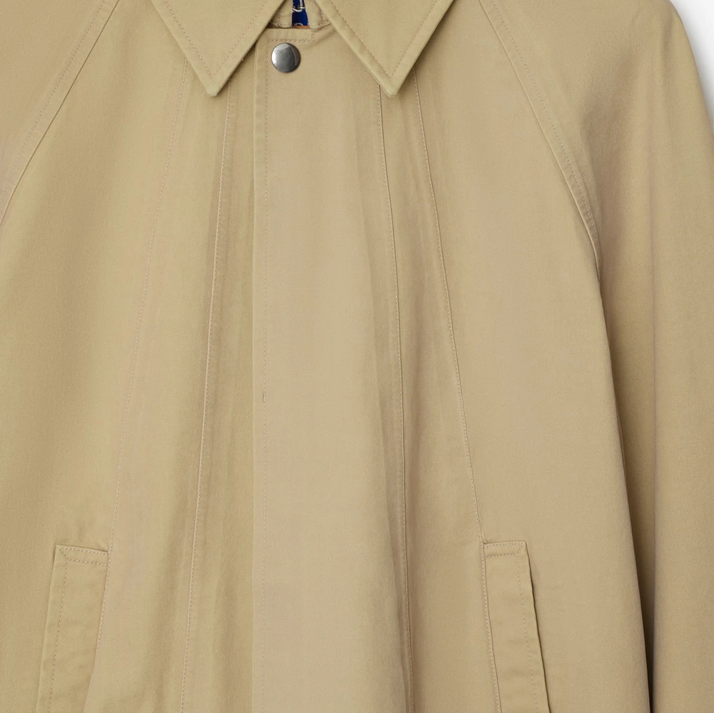Cotton Jacket in Beige - Women, Nylon, Technical | Burberry® Official