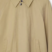 Cotton Jacket in Beige - Women, Nylon, Technical | Burberry® Official