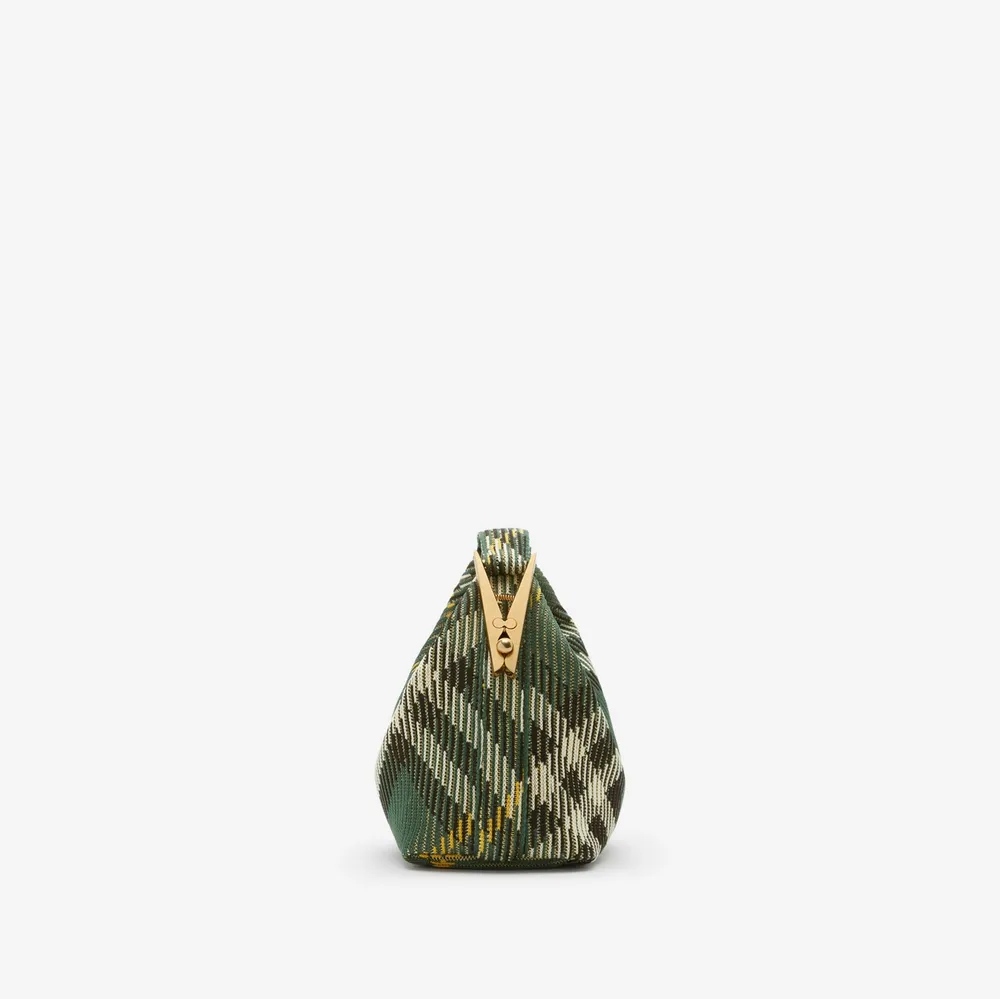 Mini Peg Duffle Bag in Ivy - Women | Burberry® Official