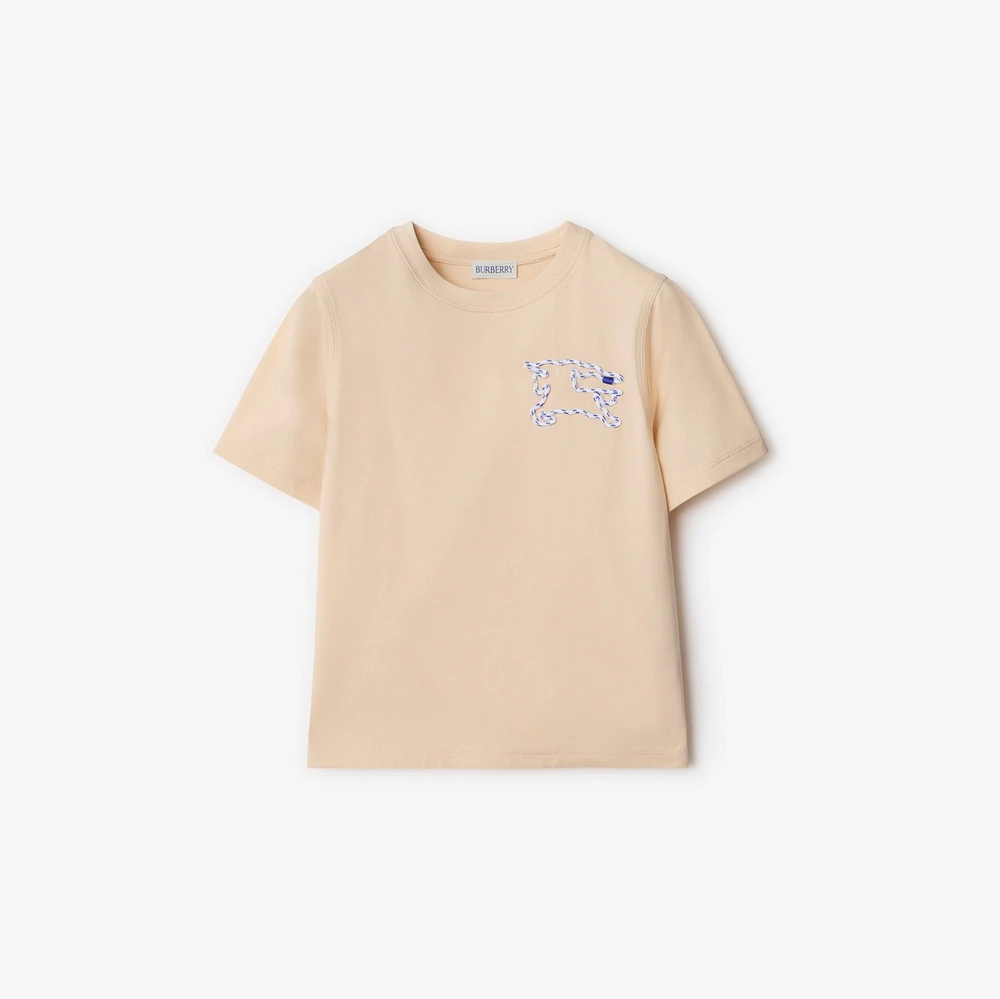 Laces EKD Cotton T-shirt in Calico | Burberry® Official