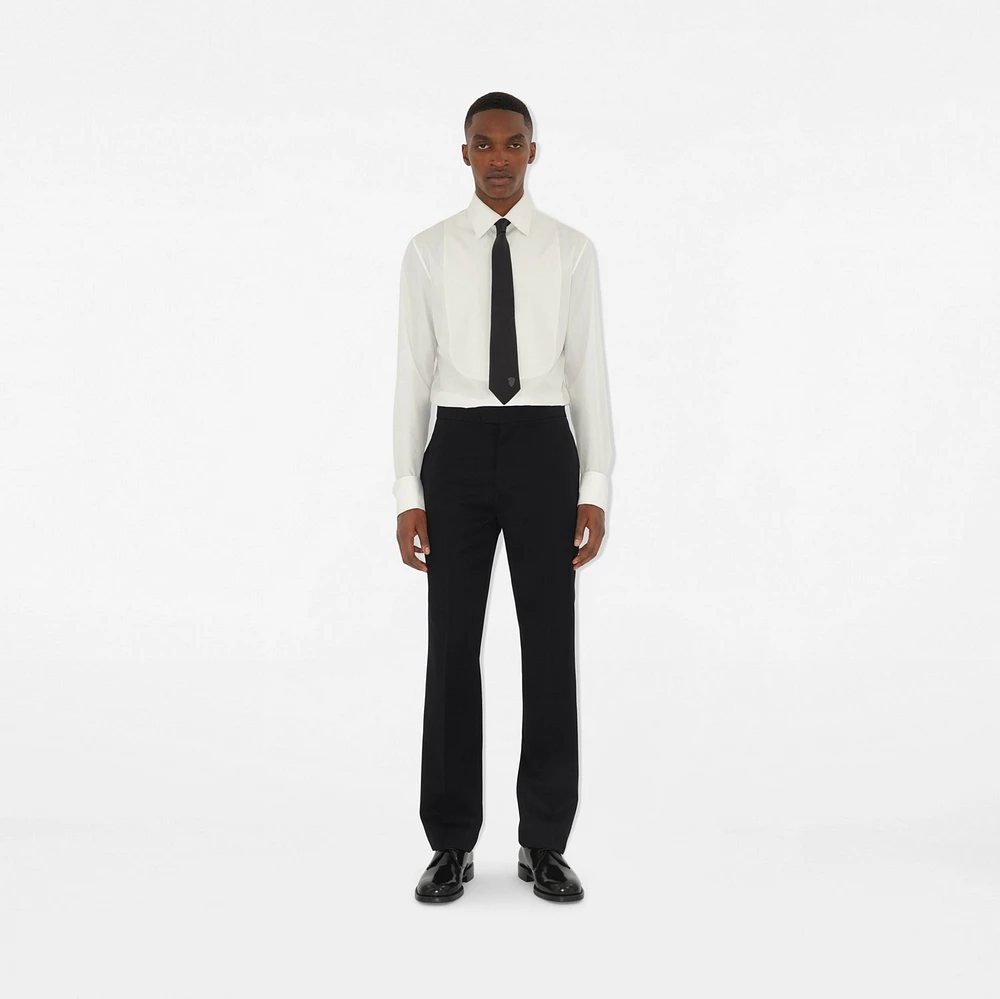 Wool Tuxedo Trousers in Black - Men | Burberry® Official