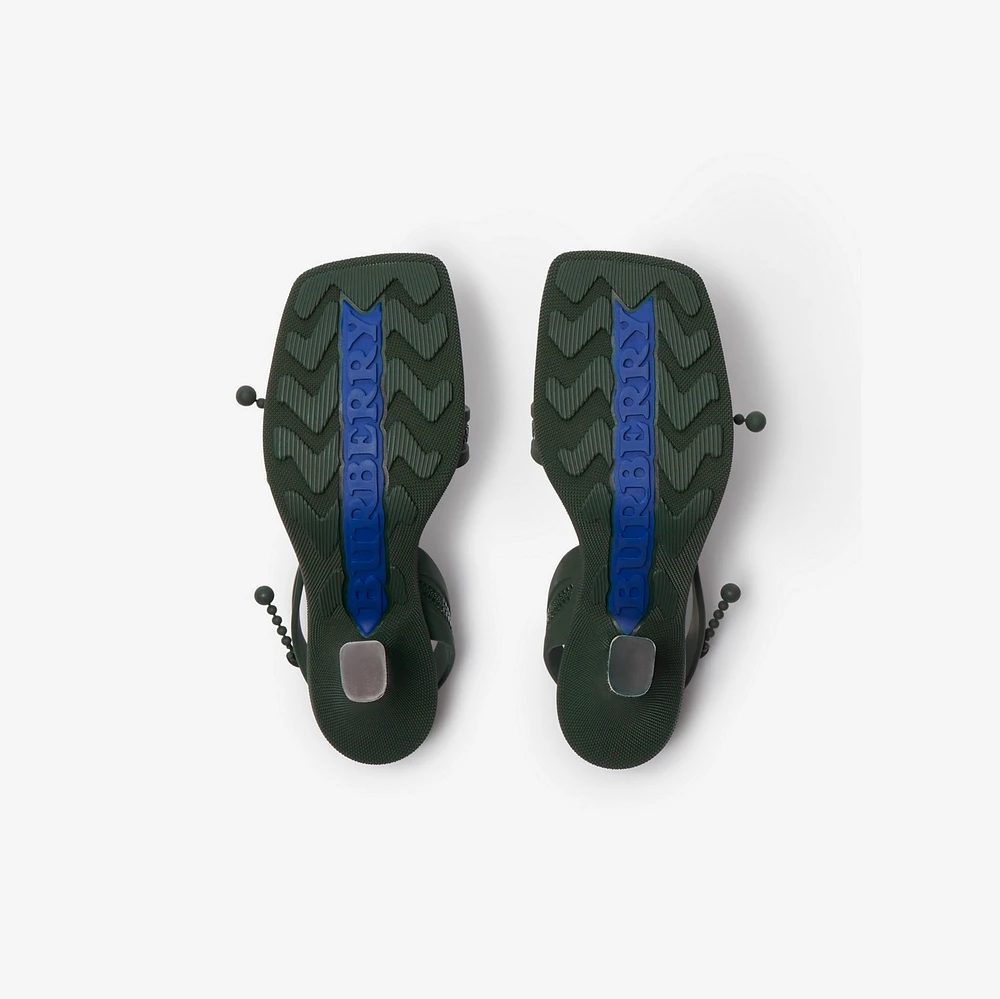 Gel Sandals in Jungle - Women | Burberry® Official