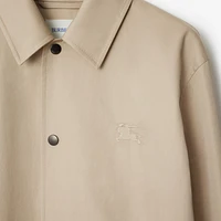 Gabardine Jacket in Fossil - Men | Burberry® Official
