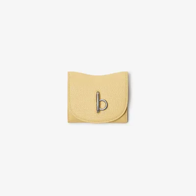 Rocking Horse Wallet in Daffodil - Women | Burberry® Official