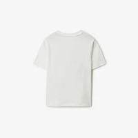 EKD Cotton T-shirt in Salt | Burberry® Official