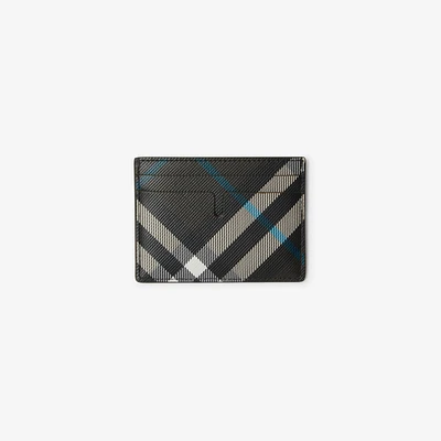 Check Card Case in Snug - Men, Cotton, Nylon | Burberry® Official