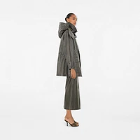 Bleached Cotton Parka in Oil - Women | Burberry® Official