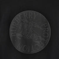 EKD Badge Cotton T-shirt in Black - Men | Burberry® Official