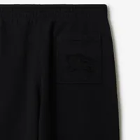 Cotton Jogging Pants in Black - Men | Burberry® Official