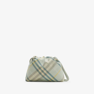 Check Pouch in Breeze - Children | Burberry® Official