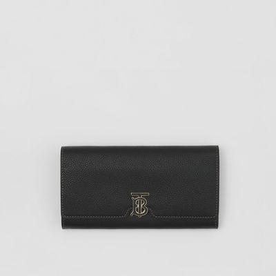 Quilted Leather Small Lola Folding Wallet in Oat Beige - Women