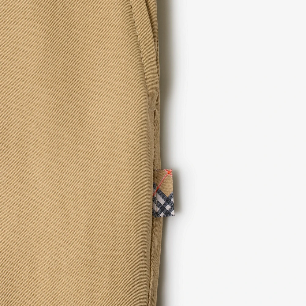 Cotton Chinos in Flax beige - Men | Burberry® Official