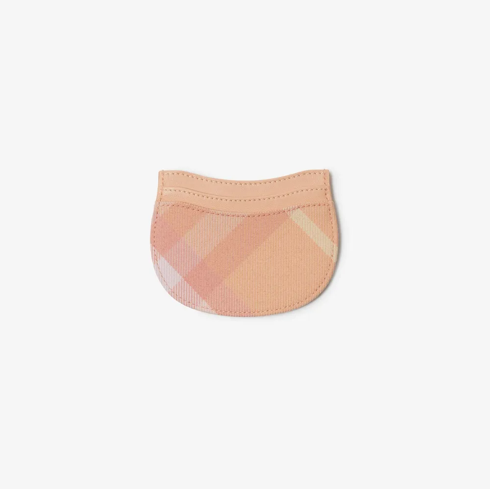 Rocking Horse Card Case in Peach - Women | Burberry® Official