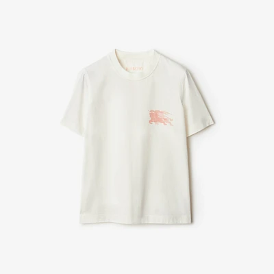EKD Cotton T-shirt in Chalk