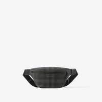 Cason Belt Bag in Charcoal - Men, Canvas | Burberry® Official