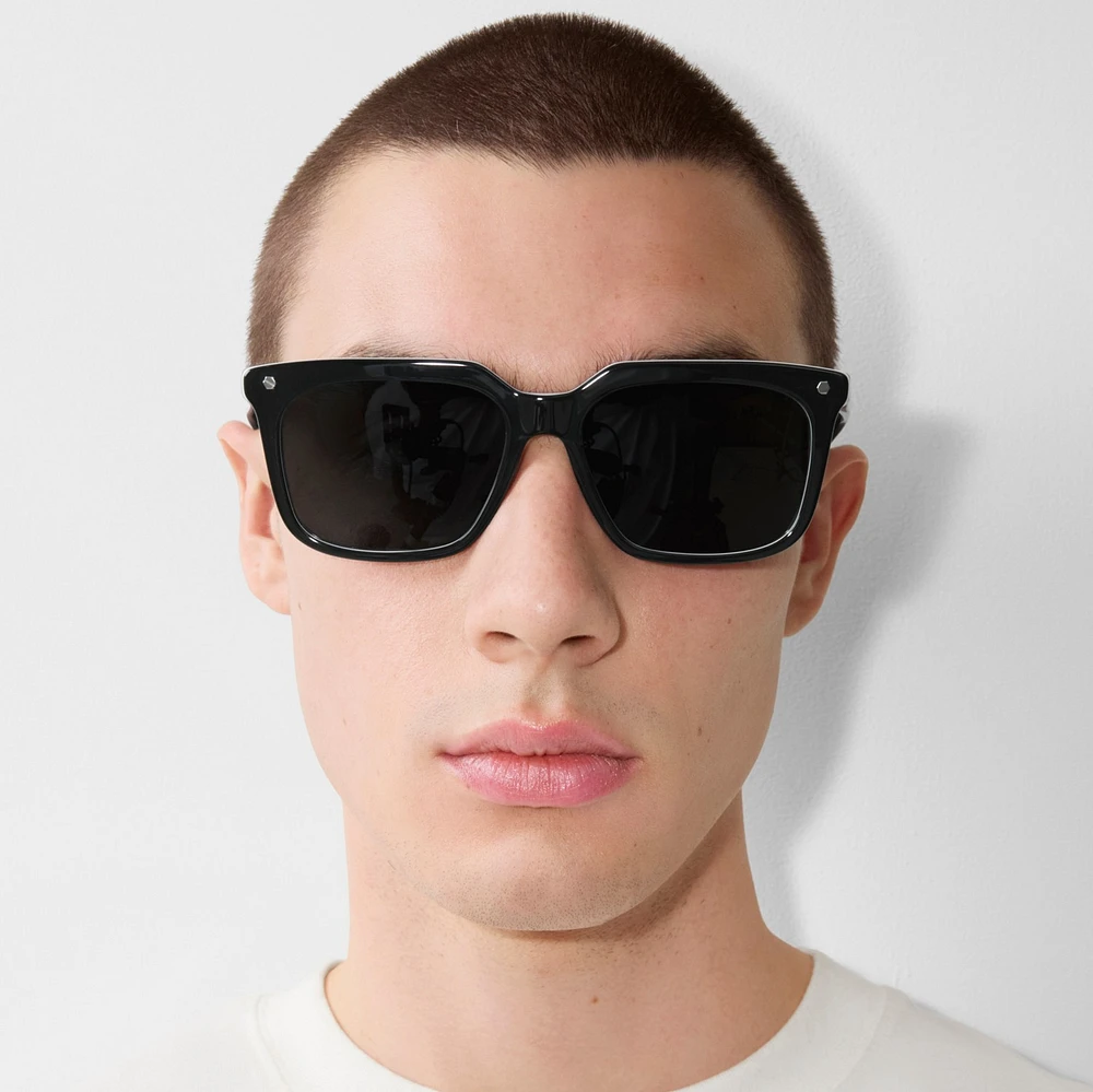 Icon Stripe Sunglasses in Black - Men | Burberry® Official