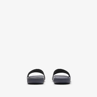 Embossed Check Dive Slides in Magnet - Men, Technical | Burberry® Official
